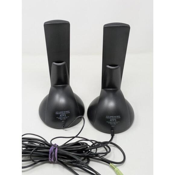 Altec Lansing ATP3 Multimedia Computer Right/left Speakers Authentic Replacement - Picture 5 of 6